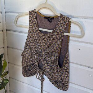 Forever 21 Cut-Out Tank Top